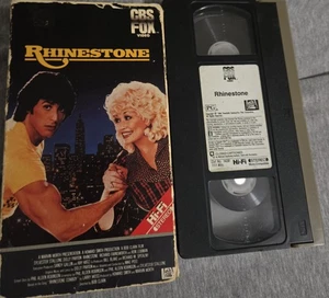 Rhinestone 1984 (VHS, 1985) Dolly Parton - Picture 1 of 3