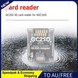 AU Memory Card Adapter Plug and Play for GameCube Game Consoles (Transparent) - Zdjęcie 1 z 6