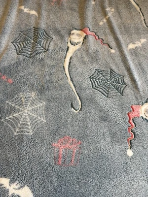 Nightmare Before Christmas Throw Blanket Twin Size 92x52 Jack Skellington - Image 1 of 4