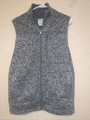Merona Gray Vest Mens Size M - Image 1 of 4