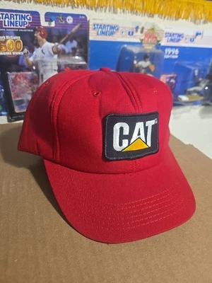 DE COLECCIÓN GATO SNAPBACK SOMBRERO ESPUMA rojo Tonkin hecho en EE. UU. Foto 1 de 4