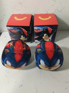 2 X McDonald's Happy Meal Toy, SONIC 3 Shadow The Hedgehog - Picture 1 of 4
