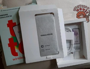Sbloccato Samsung Galaxy A35 128 GB SM-S356 6 GB RAM 12 GB Dual Sim USA scatola al dettaglio - Foto 1 di 1