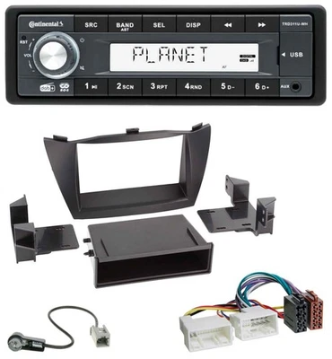 Continental MP3 AUX USB DAB 1DIN Autoradio für Hyundai ix35 (LM, 2010-2013) - Bild 1 von 4