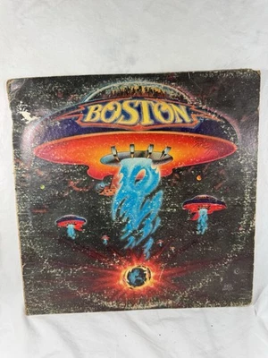 Boston Self-Titled 1976 Vinyl LP First U.S. Press Epic PE-34188 w/ Unknown Sig - Image 1 of 4