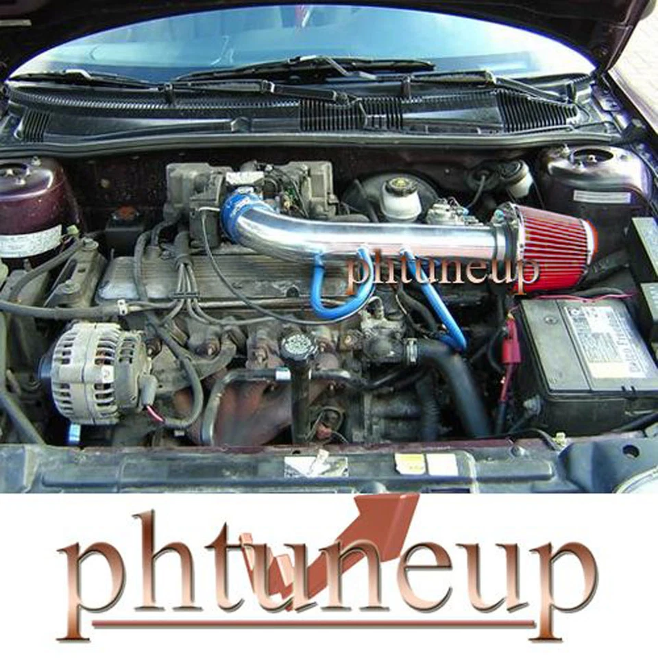 KIT DE ADMISIÓN DE AIRE AZUL ROJO 1995-1997 CHEVY CAVALIER / PONTIAC SUNFIRE 2.2 2.2L OHV Foto 1 de 1