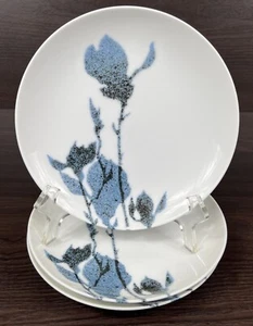 3 Dansk Japan Magnolia Blue 7 1/8” Bread & Butter Plates - Picture 1 of 9