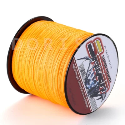 Spider 14 Colors Power PE Dynema Braided Fishing Line 300M/328yds 6LB-300LB - Image 1 of 4