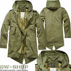 Brandit Us M51 Parka Neu Army Winterjacke Gefuttert Armee Shell Fishtail Jacke