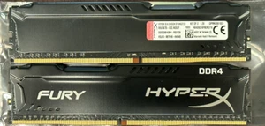 Kingston HyperX 16Gb DDR4-2666 CL16 Kit HX426C16FB2K2/16 2x8GB - Picture 1 of 1