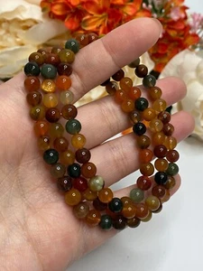 32g Natural Colourful Hair Rutilated Quartz Gemstone Bracelet AA Grade - Imagen 1 de 3