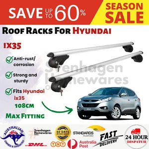 Roof Racks | for Hyundai ix35 WITH factory rails 2010-07/2015 Car Universal Bars - Picture 1 of 7