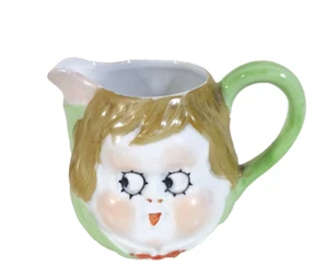 Nippon Kinder Googly Google Augen Gesicht Milchkännchen Krug - Bild 1 von 5