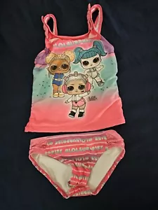 L.O.L. Traje de baño Tankini Bikini SORPRESA para niñas talla 4/5 - Imagen 1 de 5