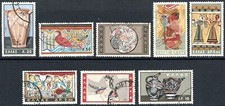 Greece 1961 Minoan Art SG867-874 Used (637)