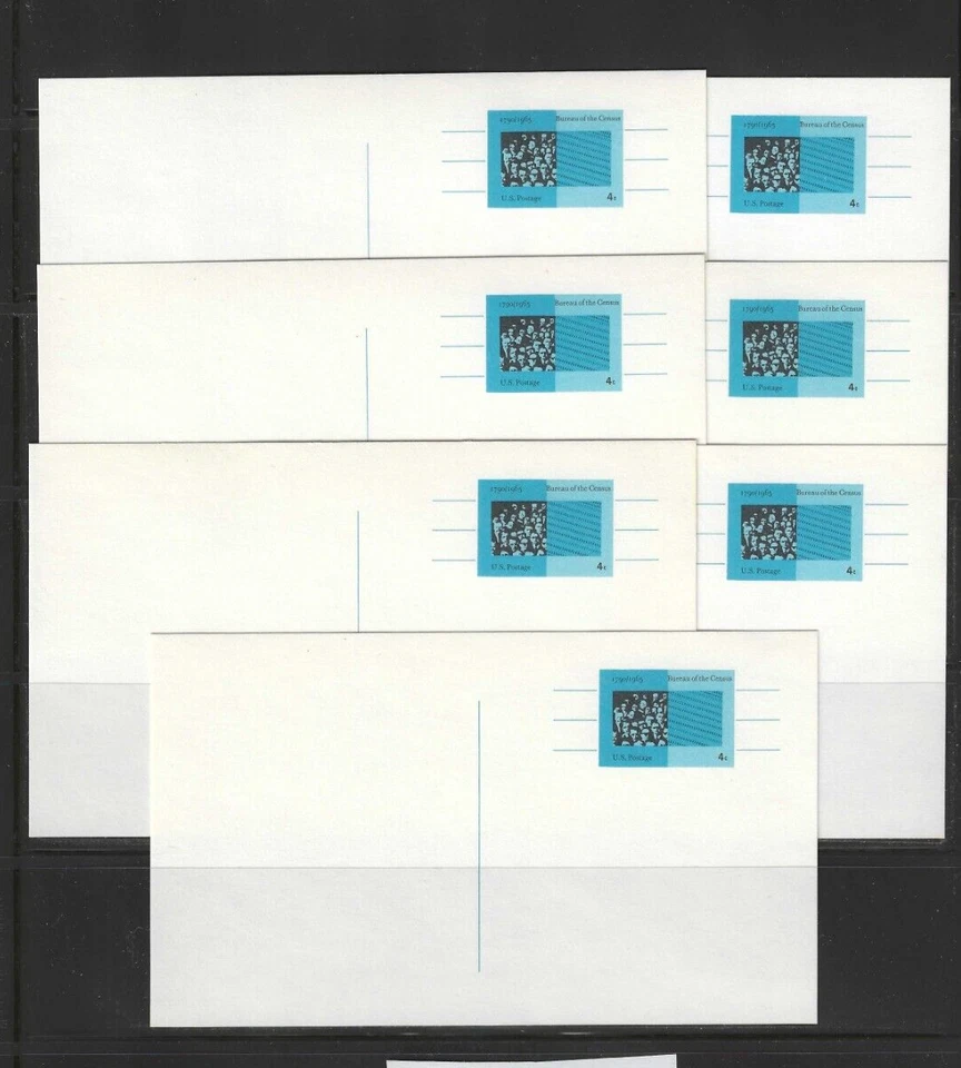 New Small Pack of 7 UX53 U. S. Mint Postal Cards - Image 1 of 1