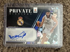 Autógrafo Ioannis Bourousis 2024-25 Euroliga Auto Real Madrid - Imagen 1 de 2