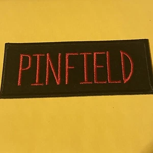 Ghostbusters: Disfraz/Uniforme Parche de Hierro: PINFIELD (4 1/2" x 1-7/8") NUEVO - Imagen 1 de 1