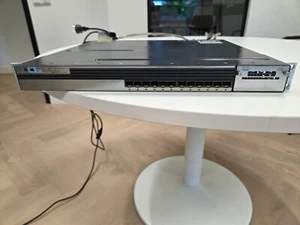 Catalyst WS-C3750X-12S-E 12-Port SFP GE Switch 1x PSU Rack Ears - Afbeelding 1 van 4