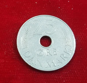 25 Ore Denmark 1976 Danmark Margarethe II Ore - Picture 1 of 2