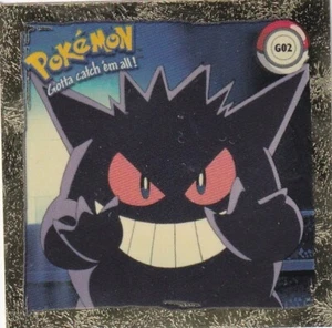 Pegatina Pokemon Serie 1 Original 1999 Nº G02 Oro Gengar Brillo G 03 - Imagen 1 de 2