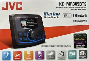 NEW JVC KD-MR305BTS Marine Digital Media Receiver w/ Bluetooth - Picture 1 of 1