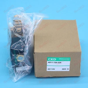 AD11-15A-03A AC110V For CKD New Solenoid Valve Fast Shipping - Picture 1 of 5
