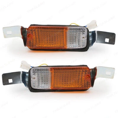 Toyota Corolla KE30 1975-79 front bumper lights pair Left Right L R - Image 1 of 4