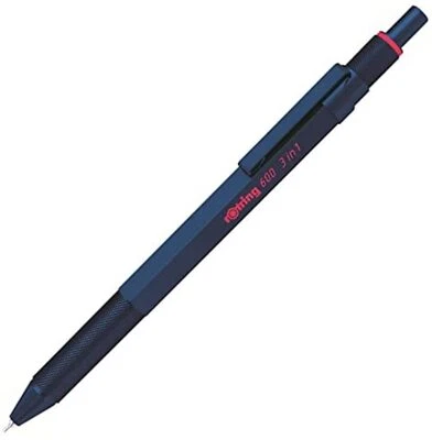 Rotring Multipen Eisen Blau 600 3in1 2159367 Druckbleistift & Kugelschreiber - Bild 1 von 3