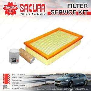 Sakura Oil Air Fuel Filter Service Kit for Ssangyong Rexton Rx290 Y200 2003-2004 - Picture 1 of 2