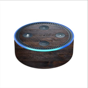 Skin Decal for Amazon Echo Dot (2nd gen) / Wooden wall pattern - Picture 1 of 1