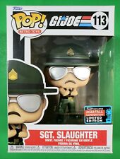 Funko Pop! G.I. Joe #113 "Sgt. Slaughter"+ Clear Protective Case Included