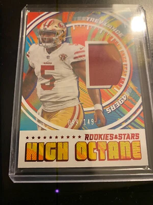 2022 Panini Rookies and Stars Patch High Octane Trey Lance /149 49ers  - Image 1 of 2