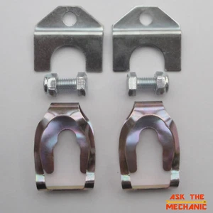 Se adapta a Ford Focus MK2 2005-11 limpiaparabrisas acoplamiento reparación 2x placas 2x clips - Imagen 1 de 12