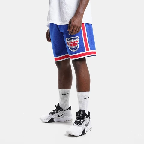 Mitchell & Ness NEW JERSEY NETS 1994 SWINGMAN Blue SHORTS Cover