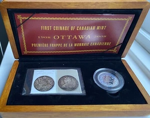 2008 RCM Centennial 1908-2008 Proof 50ct Coin & Stamp Set - Picture 1 of 7
