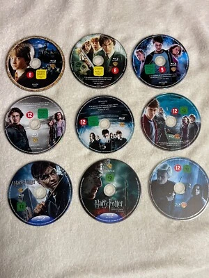 Harry Potter: Complete Collection 9-Disc-Set | Zustand gut | Blu-Ray ohne Cover - Bild 1 von 4