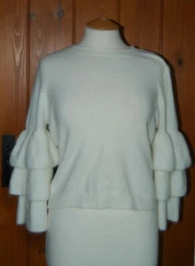 By Very Petite, Ladies, Ivory, Soft, Casual, Top, Jumper, size 8-10 - Bild 1 von 5