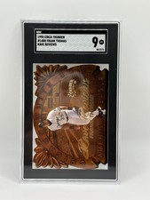 SGC 9 MINT FRANK THOMAS 1998 CIRCA THUNDER RAVE REVIEWS DIE CUT INSERT RARE