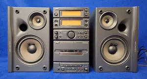 JVC UX-1 Micro Component System CD Tape Tuner Aux With Remote Tested & working - Picture 1 of 24