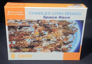 Pomegranate Art Piece Puzzle Space Race 2000pcs Charles Lynn Bragg New Sealed - Picture 1 of 1