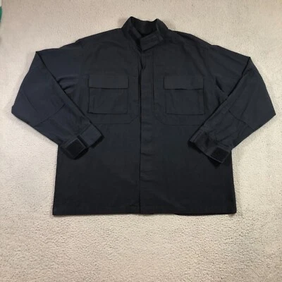 5.11 tactical series shirt mens L blue button up long sleeve double elbow - Image 1 of 4