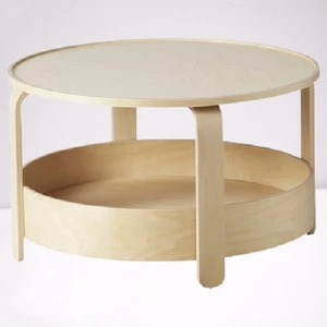 *New* BORGEBY Coffee table, birch veneer 70 cm 703.893.56 *Brand IKEA*