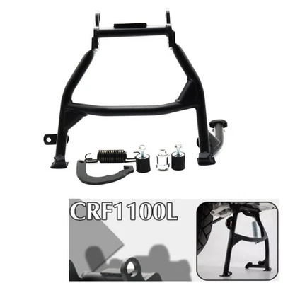 Motorcycle Center Stand Bracket For 20-2023 Honda Africa Twin CRF1100L Black 1PC - Image 1 of 4