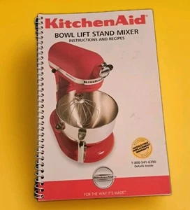KitchenAid Schüsselheber Standmixer Anleitung Rezepte Ersatzhandbuch 2003 - Bild 1 von 4
