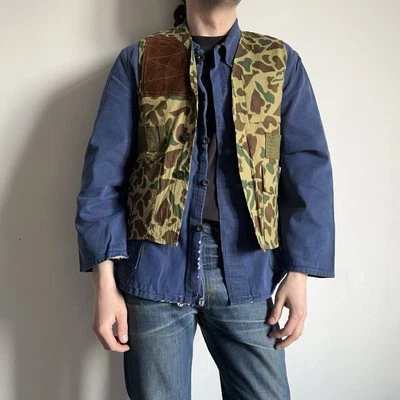 Vintage Caliber Sportsman Apparel duck camo hunting vest - Image 1 of 4