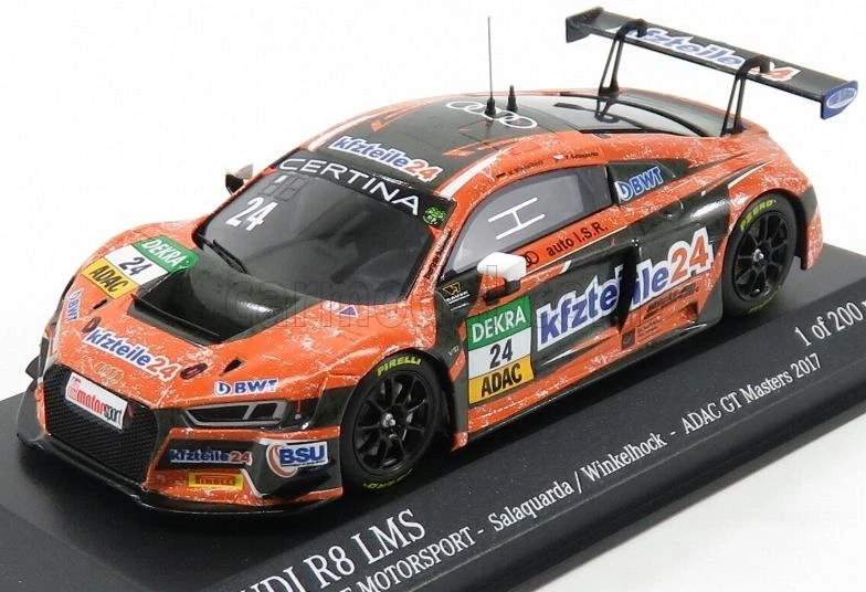 1/43 MINICHAMPS - AUDI - R8 LMS TEAM BMT MUCKE MOTORSPORT N 24 ADAC GT 437171724 - Immagine 1 di 1