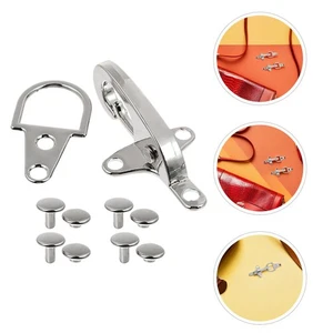 3 Sets Coat down Clothing Buckle Belt Buckles Dress Clip Accessories - Picture 1 of 12