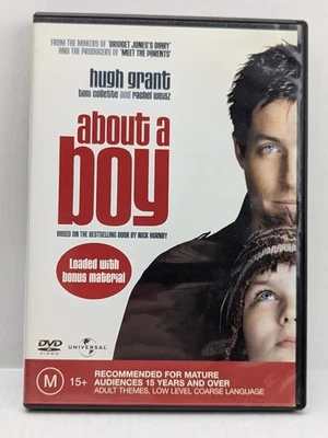 About A Boy DVD Reg 4 PAL Hugh Grant Toni Collette Rachel Weisz - Image 1 of 4