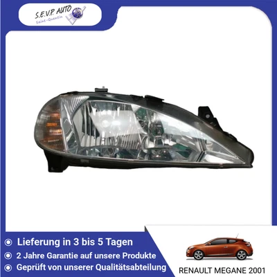 🇩🇪 RECHTER SCHEINWERFER ➤ RENAULT MEGANE I PH2 99-02 260103707R ♻️ - Bild 1 von 2
